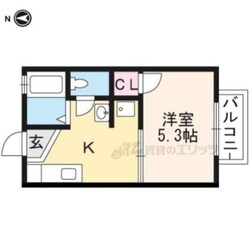 北山Ｈｉｌｌｓ　Ｂの物件間取画像